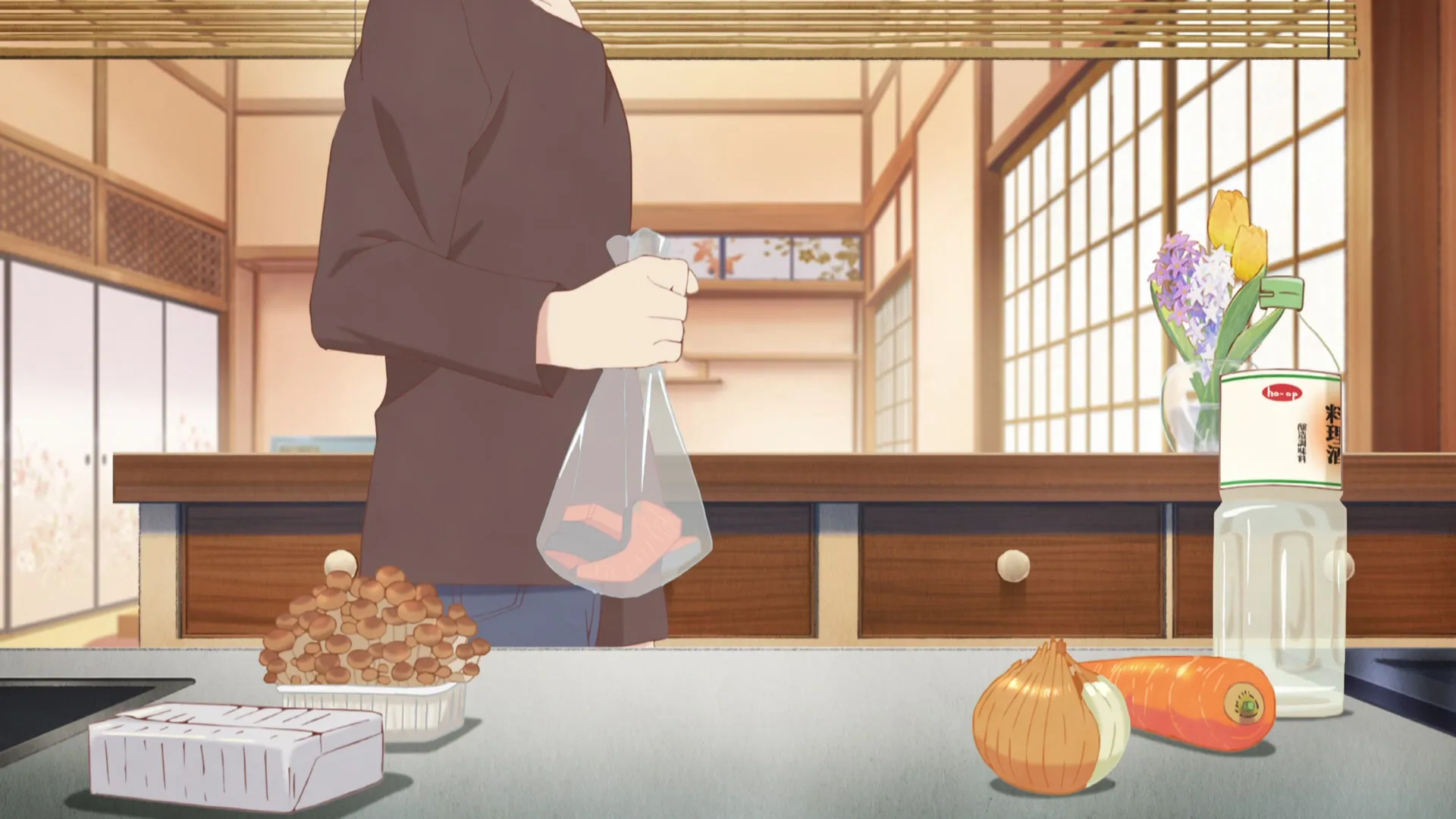 Today’s Menu for the Emiya Family (2017 S01E02 Salmon Mushroom and Butter Baked in Foil Mysteria