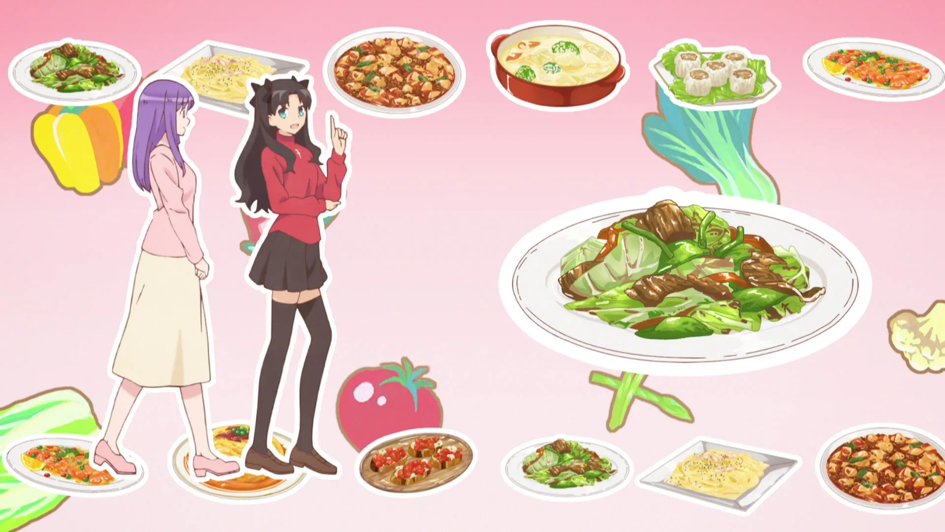 Today’s Menu for the Emiya Family (2017 S01E02 Salmon Mushroom and Butter Baked in Foil Mysteria