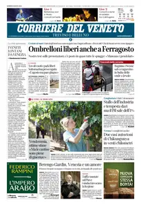 Corriere del Veneto Treviso e Belluno - 8 Agosto 2025