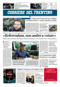 Corriere del Trentino - 7 Giugno 2025