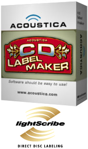 Acoustica CD/DVD Label Maker v3.21