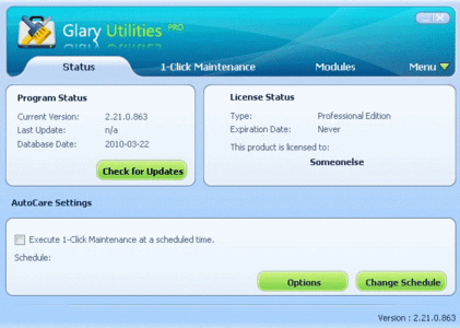 Glary Utilities PRO 2.21.0.863