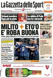 La Gazzetta dello Sport (31-07-09)