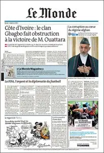 Le Monde - Samedi 04 Décembre 2010