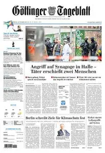 Göttinger Tageblatt - 10. Oktober 2019