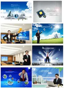 PSD Source Gallery - Business & Technology (Volume 13)