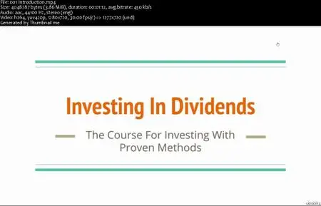 Ultimate Dividend Investing Course With Proven Strategies