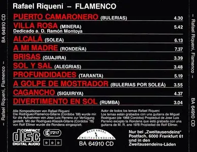 Rafael Riqueni – Flamenco (1987)