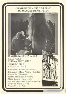 Benilde ou a Virgem Mãe / Benilde or the Virgin Mother (1975)