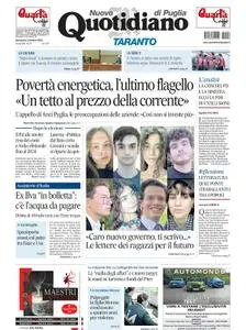 Quotidiano di Puglia Taranto - 2 Ottobre 2022