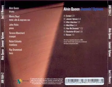 Alvin Queen - Jammin' Uptown (1985) {Nilva}