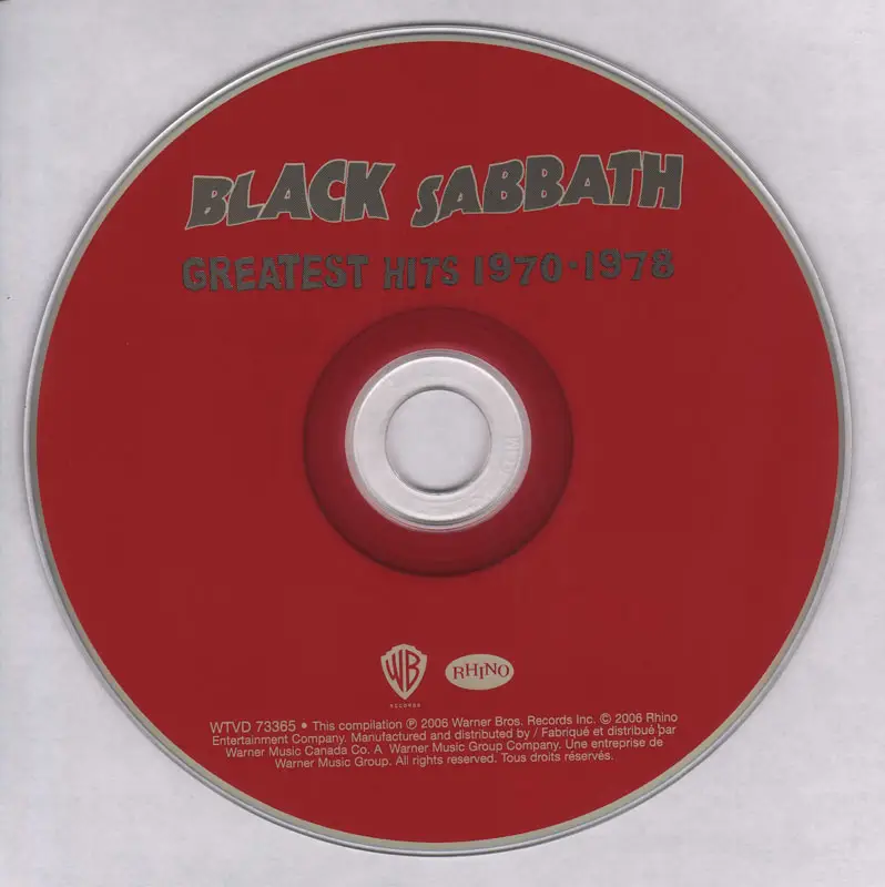 Black Sabbath - Greatest Hits 1970-1978 (2006) / AvaxHome