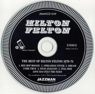 Hilton Felton - The Best Of Hilton Felton 1970-1974 (2012) {Jazzman JMANCD 049}