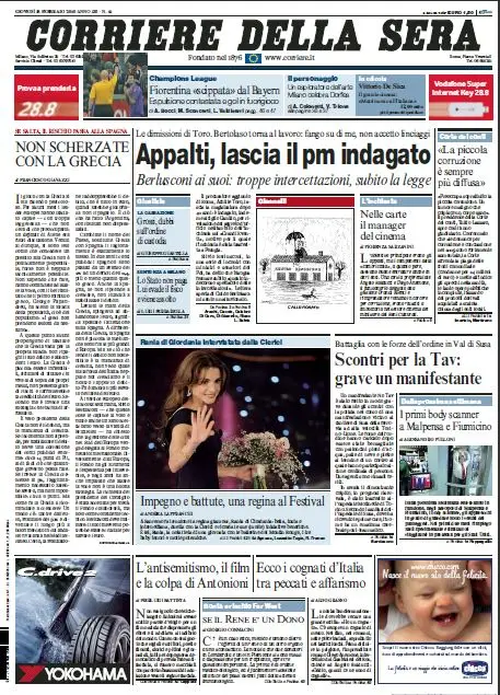 Il Corriere della Sera (18-02-10)