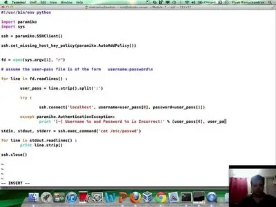 SecurityTube Python Scripting Expert