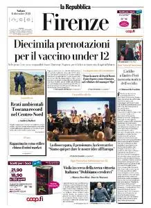 la Repubblica Firenze - 11 Dicembre 2021