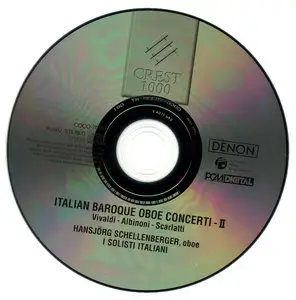Italian Baroque Oboe Concerti ~ I Solisti Italiani (2007) [Japan, COCO-70898]