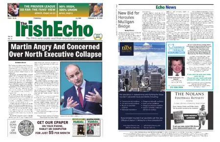 The Irish Echo – February 09, 2022