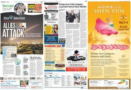 Honolulu Star-Advertiser – April 14, 2018