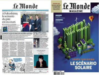 LE MONDE & LE MONDE magazine - samedi 26 mars 2011