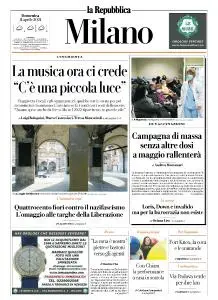 la Repubblica Milano - 11 Aprile 2021