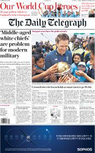 The Daily Telegraph - July 16, 2019