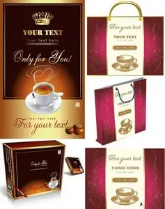 Coffee vector