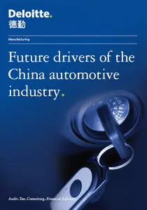 Future drivers of the China automotive industry