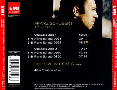 Leif Ove Andsnes - Schubert: Late Piano Sonatas (2008)