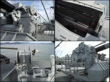 US 5"/38 Mark 37 Mod 6 Naval Dual-Purpose Mount Walk Around