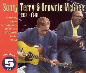 Sonny Terry & Brownie McGhee - Country Blues Troubadours 1938-1948 (5 CD Box Set) - 2003