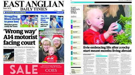 East Anglian Daily Times – December 27, 2018