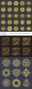 Vectors - Golden Decorative Elements 3