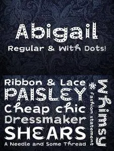 CM - Abigail Display Fonts 1589079