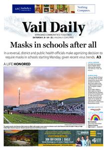 Vail Daily – August 14, 2021
