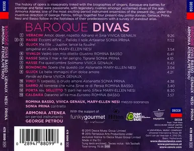 George Petrou, Armonia Atenea, Vivica Genaux, Sonia Prina, Mary-Ellen Nesi, Romina Basso - Baroque Divas (2015)