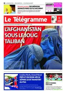 Le Télégramme Guingamp – 16 août 2021