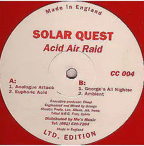 Solar Quest - Acid Air Raid EP (1994) [Choci's Chewns]