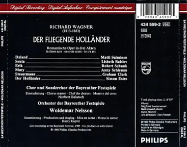  Richard Wagner: Der fliegende Hollander; cond. Woldemar Nelsson [2CD](1992)