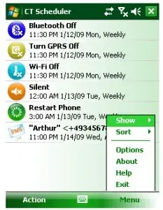 CT Scheduler v1.02