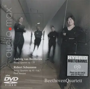 BeethovenQuartett - Beethoven & Schumann: String Quartets (2010) {Hybrid-SACD + DVD // ISO & HiRes FLAC} [RE-UP]