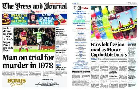 The Press and Journal Aberdeen – October 26, 2017