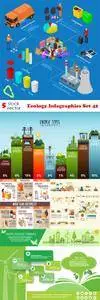 Vectors - Ecology Infographics Set 42