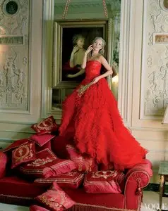 Kate Moss by Tim Walker for Vogue US April 2012