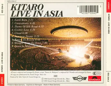 Kitaro - Live in Asia (1984) RE-UPLOAD