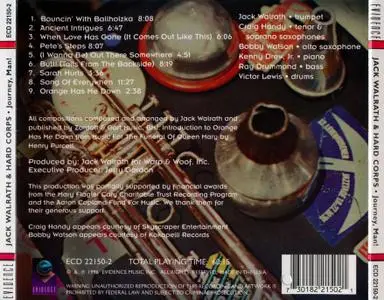 Jack Walrath - Journey, Man! (1996) {Evidence ECD22150-2 rec 1995}