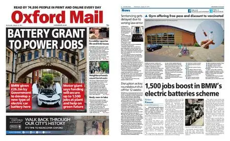 Oxford Mail – August 18, 2021