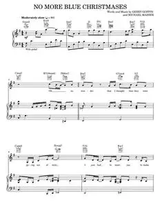 No More Blue Christmases - Gerry Goffin & Barry Mann (Piano-Vocal-Guitar)