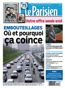 Le Parisien du Vendredi 22 Janvier 2016