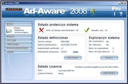 Lavasoft Ad-Aware 2008 v7.1.0.8 PRO